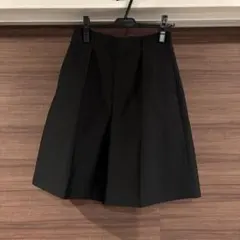 UNITED ARROWS ユナイテッドアローズ　ブラック タックショートパンツ