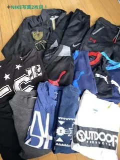 140cm Champion、NIKE、UNDER ARMOUR、ikka他