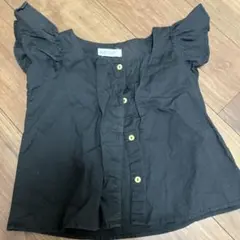 H&M ブラック 半袖シャツ EUR 110