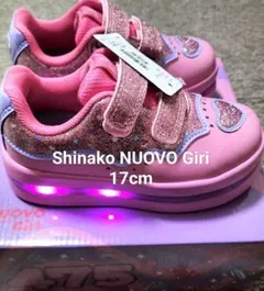 Shinako NUOVO Giri しなこシューズピンク 17cm