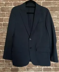 GU ウォッシャブルテーラードジャケット ネイビー　M