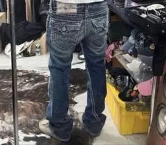 true religion billy super t サイズ28 swag 青のサムネイル