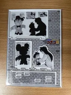 名探偵コナン コナン展 アクリルジオラマ 江戸川コナン 毛利蘭