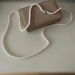 美品】本真珠 パールネックレス PearlNecklace トルマリン K18 - メルカリ