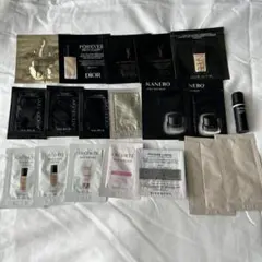 ファンデーション、ベースサンプルセット（Dior, YSL,KANEBO他）