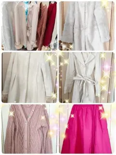 美人百花系　総額１０万円分　レディース服　ジル　まとめ売り　計5点　新品有