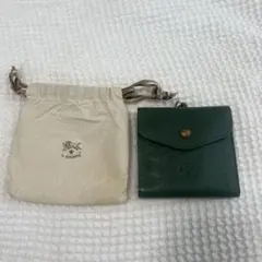 IL BISONTE 二つ折り財布 がま口 グリーンのサムネイル