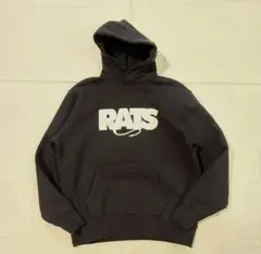 RATS ラッツ BOX LOGO HOODIE BLACK L パーカーのサムネイル