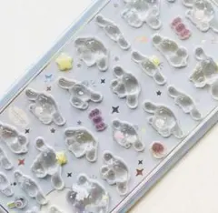 【早いもの勝ち】サンリオ　ぷくぷくシール　ボンボンドロップシール　風