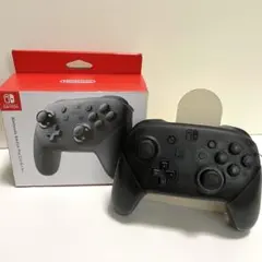 Nintendo Switch 純正　プロコントローラー　ジャンク品　ブラック