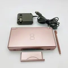 ソフト2本付、保証書付 ニンテンドーDS Lite メタリックロゼ - メルカリ