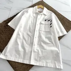確実正規品 オフホワイト 半袖シャツ カットソー カジュアル ホワイト メンズのサムネイル