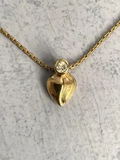 クリスチャンディオール　ネックレス　ゴールド　ラインストーン　ヴィンテージ