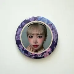 仲川瑠夏 缶バッジ フルーツジッパー