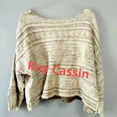 Ray Cassin ( レイカズン ）アズテック柄ルーズフィットニット F