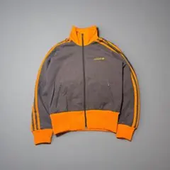 ✨希少✨アディダス トラックジャケット ブラウン オレンジ 茶色 S