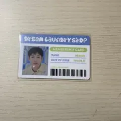 NCT DREAM Laundry shop メンバーシップカード ロンジュン