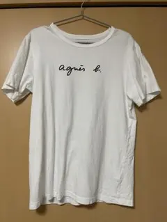 agnès b. ホワイト Tシャツ