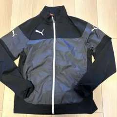 굿 컨디션 PUMA 저지 재킷 윈드브레이커 블랙 M 씬