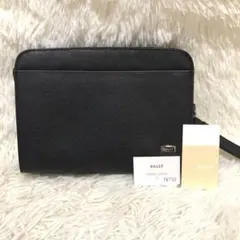 未使用✨バリー　レザークラッチバッグ　セカンドバッグ　ブラック