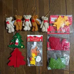 クリスマス飾り7点まとめ売り