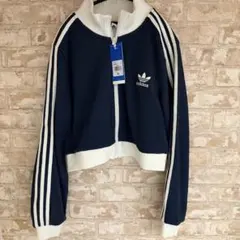 【新品】adidas クロップトラックトップ　XLのサムネイル