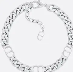 Dior】ディオール CDアイコン 喜平 チェーンブレスレット Ag925 - メルカリ
