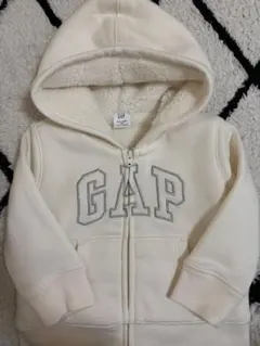 GAP フード付きジップアップパーカー 6-12ヶ月