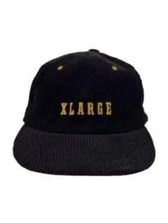 XLARGE コーデュロイキャップ 黒