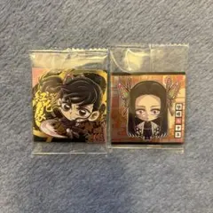 鬼滅の刃ディフォルメシールウエハース 其ノ十四　栗花落カナヲ　胡蝶カナエ