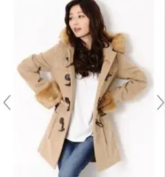 ★レア★ギャルブランド　エゴイスト　ダッフルコート　ファー