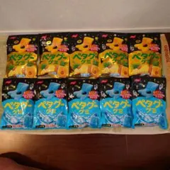 ノーベル ペタグーグミ ゴールデンパイン ソーダ味 計10袋セットのサムネイル