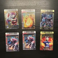 大怪獣バトル　ウルトラ銀河伝説　6枚セットのサムネイル