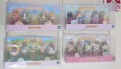 380シルバニア　あつまれ!赤ちゃんシリーズ4箱セット