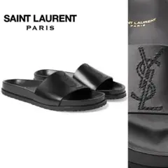 バ*ー様 Saint Laurent Paris レザーサンダル ブラック 43 2026年最新】Saint Laurent メンズ サンダルの人気アイテム - メルカリ