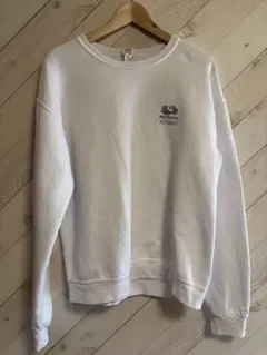 レザレクションゴルフメンズライトスウェットバックロゴプリント
