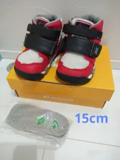ムーンスター　ハイカットスニーカー　15cm