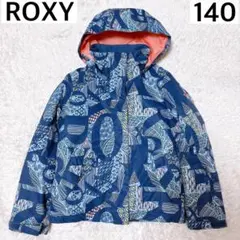 ROXY ロキシー キッズ スノーボードジャケット スキー 140cm 総柄
