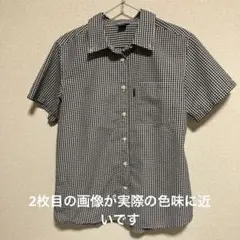 WIC.ドライタッチ ショートスリーブシャツ Women's ブラックチェックのサムネイル