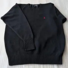 ポロスポーツ　ラルフローレン 紺ニット
