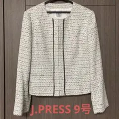 J.PRESS ノーカラージャケット　9号