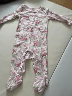 Cath Kids 花柄ロンパース 6-12ヶ月