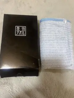 未使用　日本製　泉州タオル　フェイスタオル　ブルーのサムネイル
