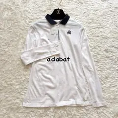 adabat】 ハーフジップ ゴルフウェア 七分袖 カットソー - メルカリ