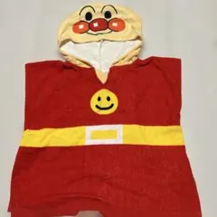 アンパンマン　タオル　ポンチョ　帽子付きのサムネイル