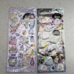 クーリア正規品　もっちもちシール　光るシール　２点セット