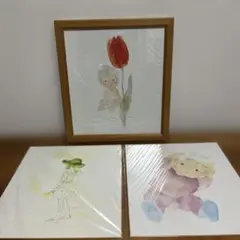 2025年最新】いわさきちひろ 色紙の人気アイテム - メルカリ