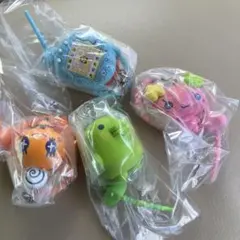 たまごっち カラフルマルチチャーム くちぱっち　ふらわっち　めめっち　ケーたま