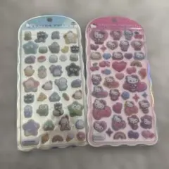 サンリオ　コットンパフィシール