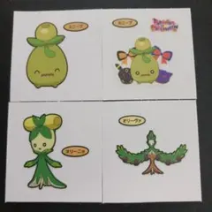 ポケモンパンシール　ポケモンデコキャラシール　ミニーブ　オリーニョ　オリーヴァ